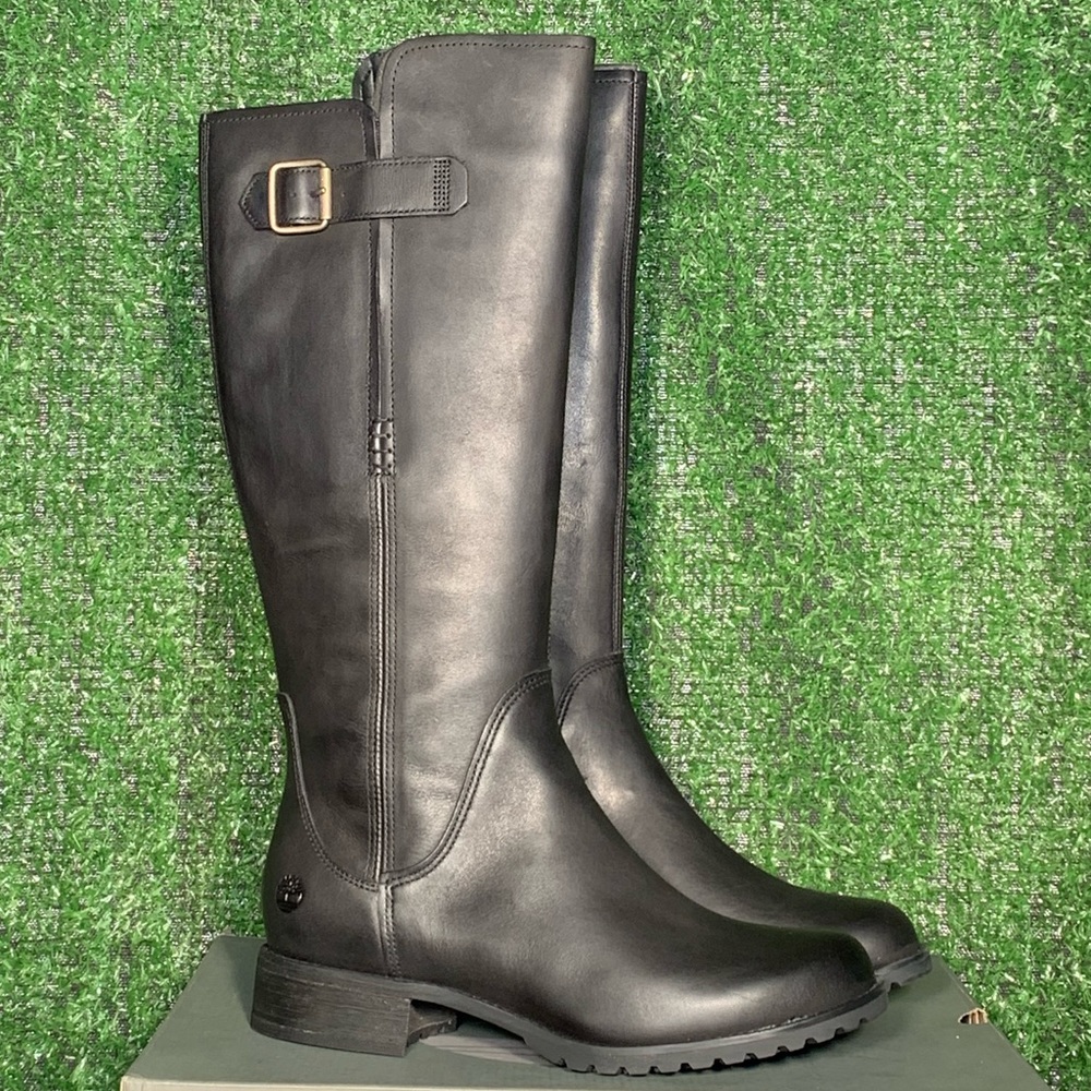 NEW TIMBERLAND WOMEN'S BANFIELD TALL WP BOOT - Picture 3 of 5